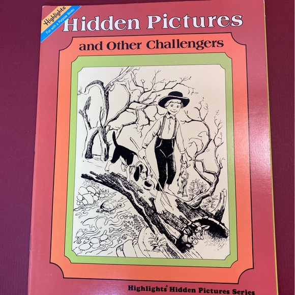 Vintage 1981 Highlights Hidden Pictures Series Lot of 5 Activity Books - Picture 5 of 7